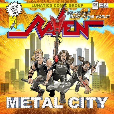 Pochette de Raven - Metal City